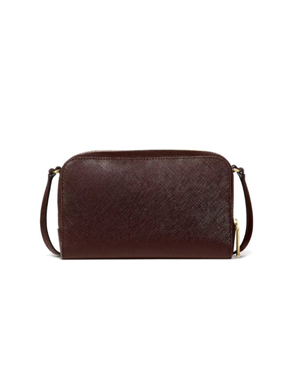 New Kate Spade Staci Mini Crossbody Bag Saffiano Hot Fudge - Picture 3 of 5